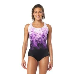 Speedo Printed Ultraback 1-Piece