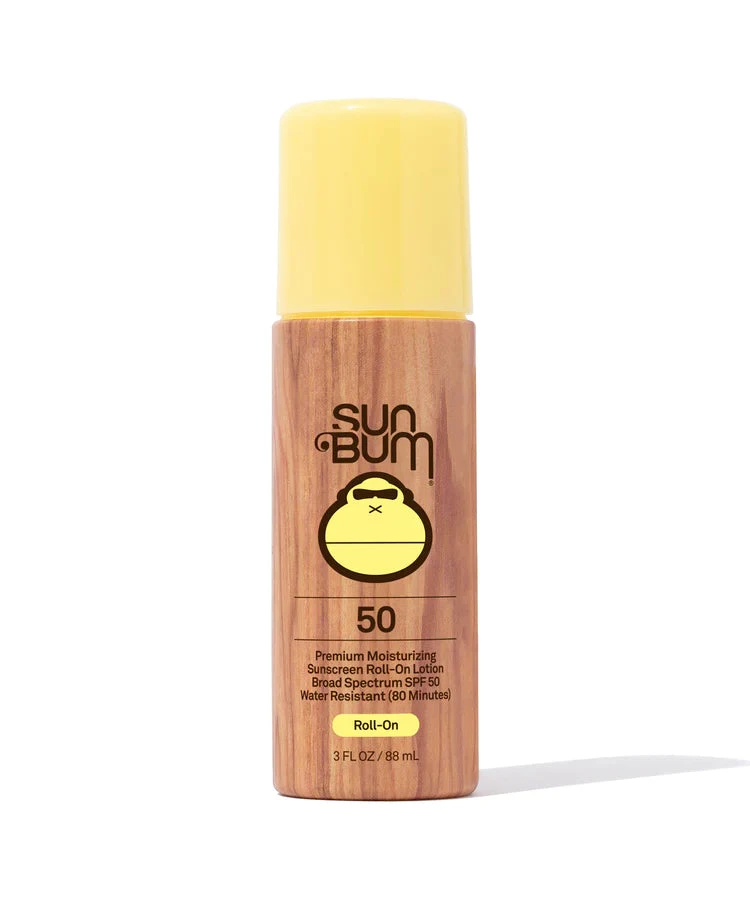 Sun Bum Sunscreen SPF 50 Roll-on Lotion 3 Oz
