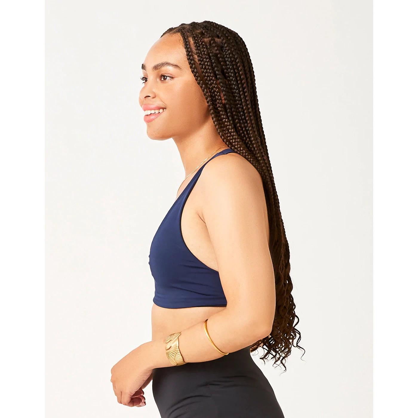 Carve La Jolla Reversible Top: Black/Navy - Image 3