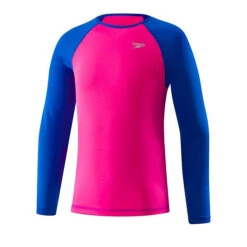 Speedo Girls Long Sleeve Rashguard