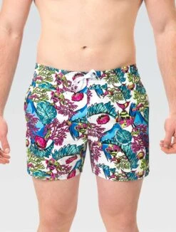 Dolfin Men's 5" Swim Trunk- Coral Reef