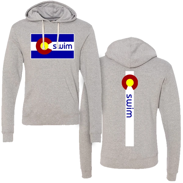 Swim Colorado Flag Hoody - Image 2