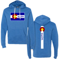Swim Colorado Flag Hoody