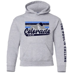 Swim Colorado The Pool Is Calling Cotton Hoody
