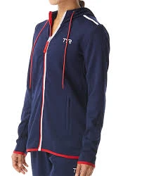 TYR Women's Podium Zip Hoodie - Image 3