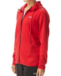 TYR Women's Podium Zip Hoodie - Image 5