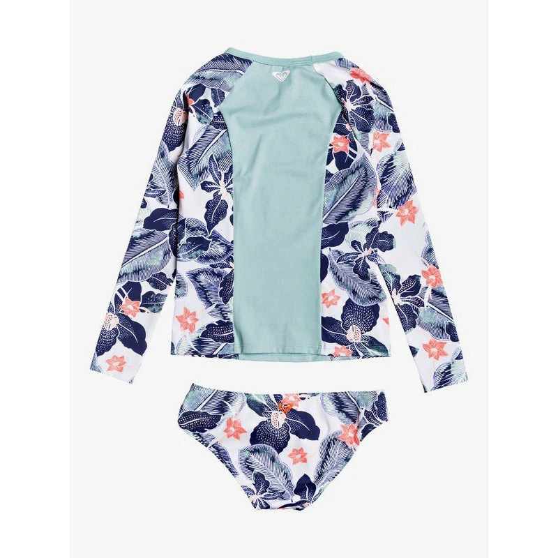 Roxy Girls Long Sleeve Rashguard Set - Image 2