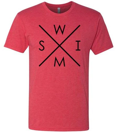 Compass Swim Tri Blend T-Shirt - Image 2