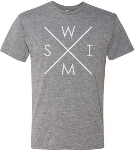 Compass Swim Tri Blend T-Shirt - Image 18